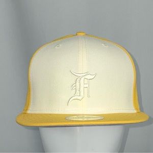Fear of God Two-Tone Cream and Yellow Baseball Cap